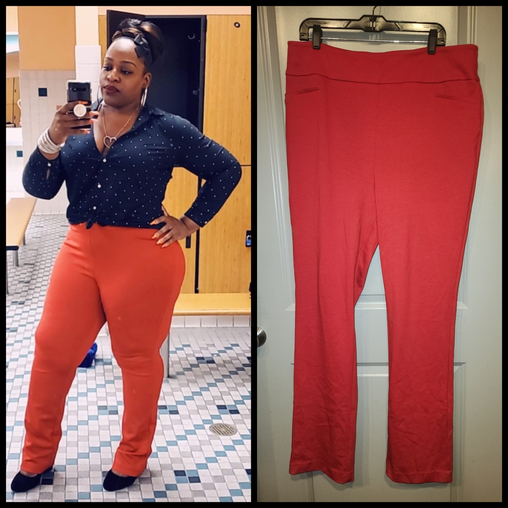 New York & Company Coral Straight Leg Pants